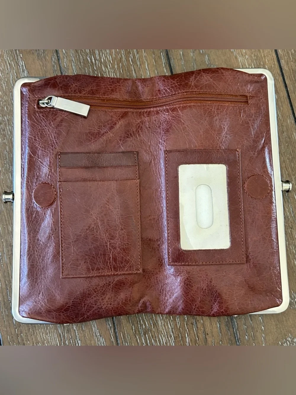 Hobo Kiss Lock Clutch Wallet